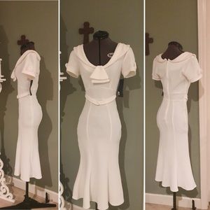 Stop Staring! Vintage style pearl dress